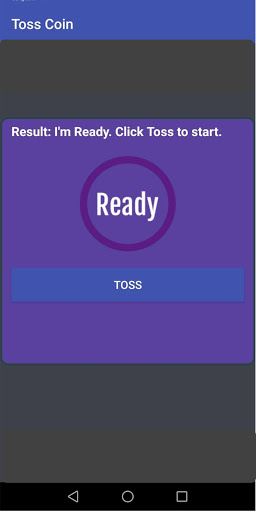 Toss Coin Screen 2