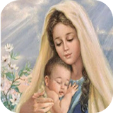 Virgen Maria buenos dias icon
