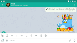 screenshot of BoomChat : unofficial telegram