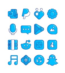 Olympia Blue - icon pack