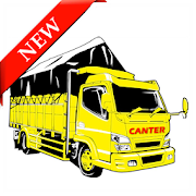 Wallpaper Truk Canter Modifikasi