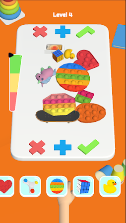 Game screenshot プッシュポップとりひき apk download