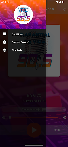 Radio Manantial de Vida 90.5 Screen 2