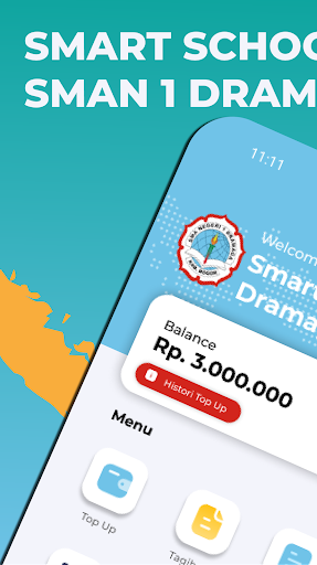 Android application Smart School SMAN 1 Dramaga screenshort