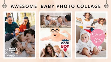 BABY PHOTO EDITOR: Baby Milestone- Baby Shower App