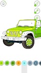 screenshot of Cars Coloring by Number