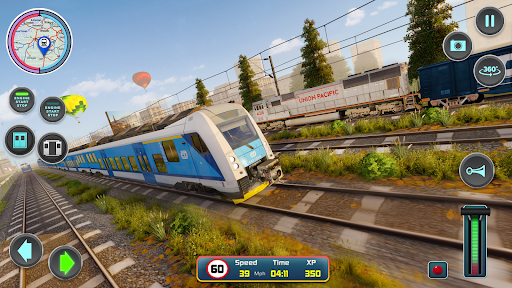 城市 火车 司机- 火车 游戏 screenshot 3