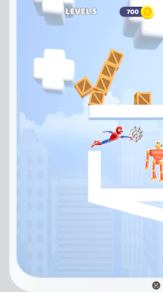 Rope Hero: Swing Man Game - Screenshot 1