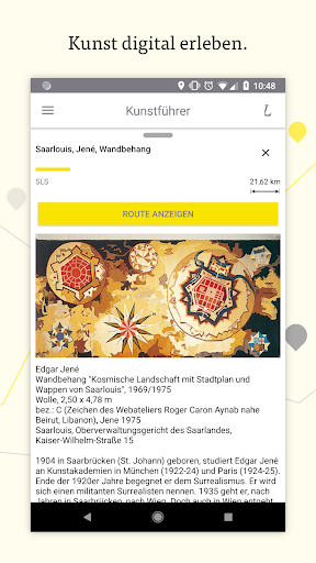 Android application Kunstführer Saar screenshort