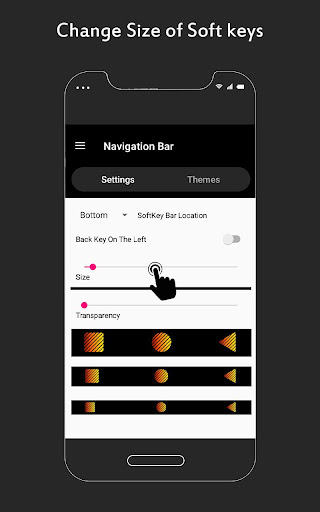 Navigation bar simple control Screen 3