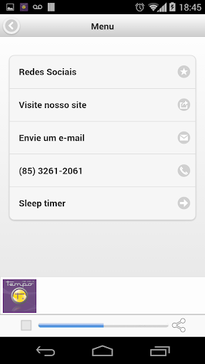 Tempo FM 103,9 Fortaleza BR Screen 2