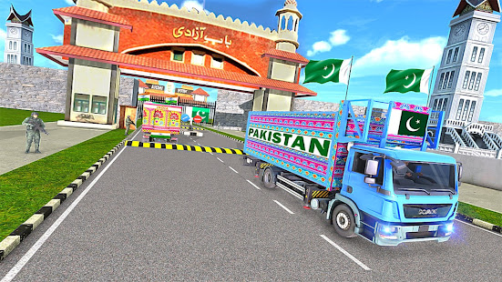 Indo Pak Truck Driver: Offroad Truck Driving Games screenshots apk mod 2