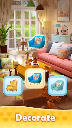 Merge Decor : Home Design - Screenshot 4