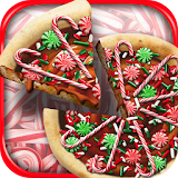 Christmas Candy Pizza Maker Fun Food Cooking Game icon