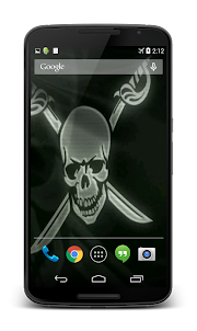 The Pirate Flag Live Wallpaper