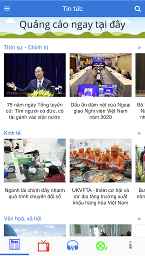Android application KRT - Kết nối screenshort