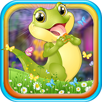 Funny Green Lizard Escape - JR