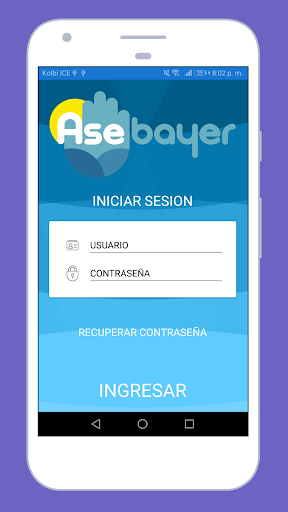 ASEBAYER App Screen 2
