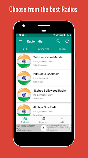 India Radio Stations Screen 3