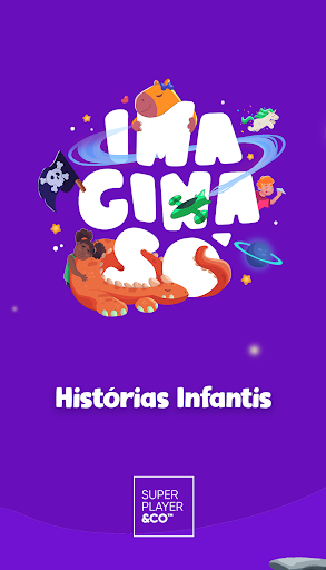 Android application Imagina Só Histórias infantis screenshort
