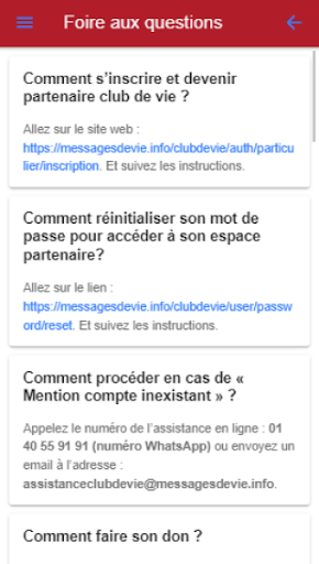 Club de vie Screen 2
