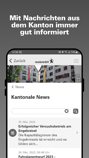 mobileSH Screen 2