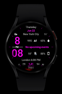 WR 001 Digital Watch Face