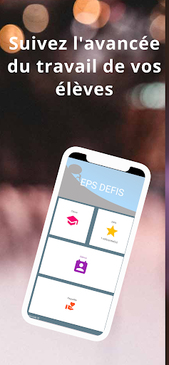 Android application EPS défis screenshort