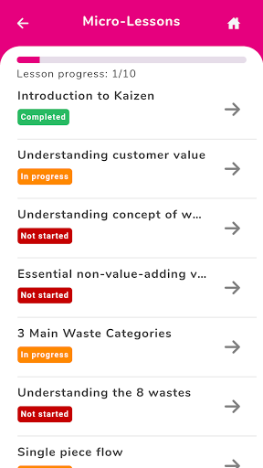 sQuid LearnHub Screen 3