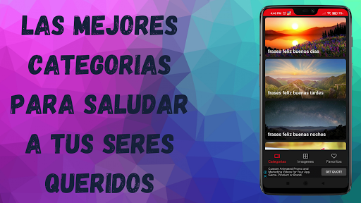 Amaneceres Saludos Screen 2