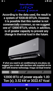 Air conditioner or Heat pump Capture d'écran