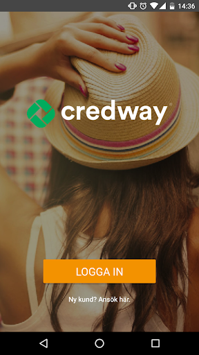 Android application Credway - låna pengar i appen screenshort