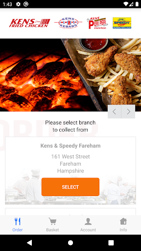 Kens Kebab & Speedy Pizza Screen 2