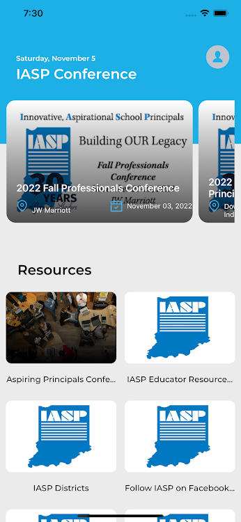IASP Conference - 1.2 - (Android)