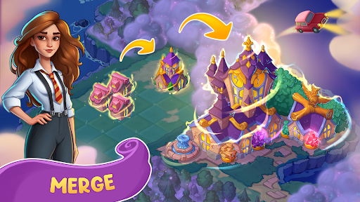 Screenshot of Fable Town: Merging Games
