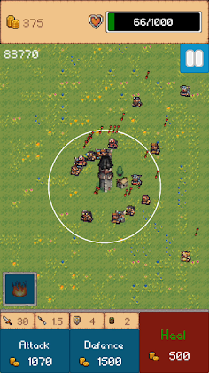 Tower Defense Clicker : Tap or - Screenshot 2