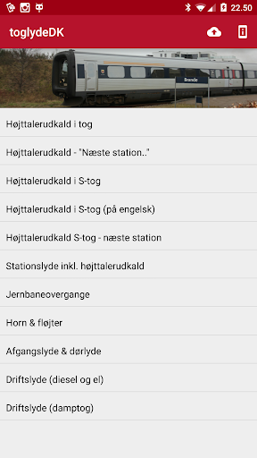 Android application toglydeDK screenshort
