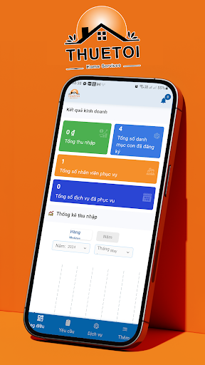 Android application THUETOI - Nhà cung cấp screenshort