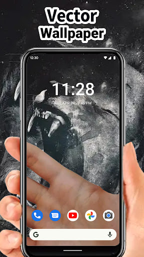 Android application Vector Wallpaper screenshort