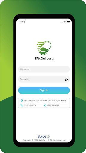 SRxDelivery 2.0 Screen 2