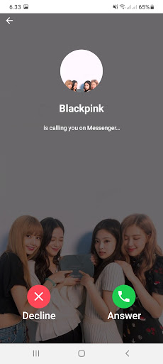 BLACKPINK Fake Video Call App