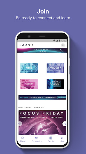 Android application JUNO Live screenshort