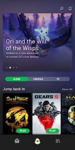 Xbox Game Pass Beta Google Play ilovalari