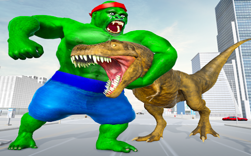 Angry Dinosaur Rampage Gorilla Animal City Smasher 1.48 Screenshots 14
