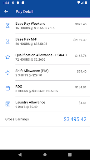 ANMF Diary App Screen 3