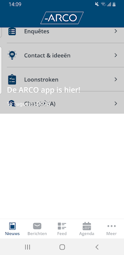 Android application ARCO screenshort