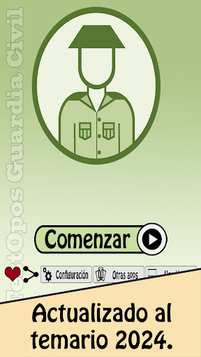 Android application TestOpos Guardia Civil 2024 screenshort