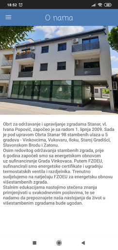 Stanar upravljanje Screen 3