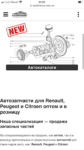AutoFrance Screen 2