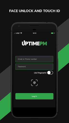 Android application UptimePM screenshort